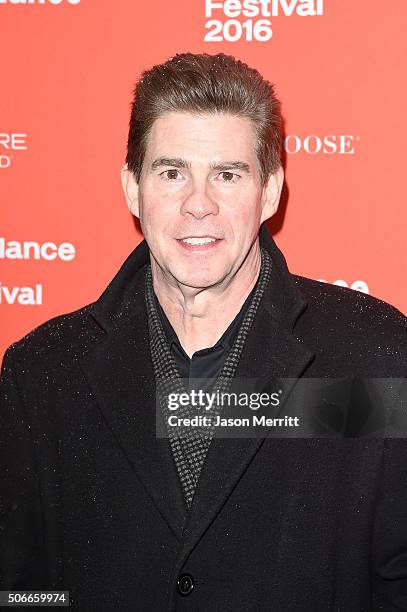 Actor Ralph Garman attends the "Yoga Hosers" Premiere during the 2016 Sundance Film Festival at Library Center Theater on January 24, 2016 in Park...