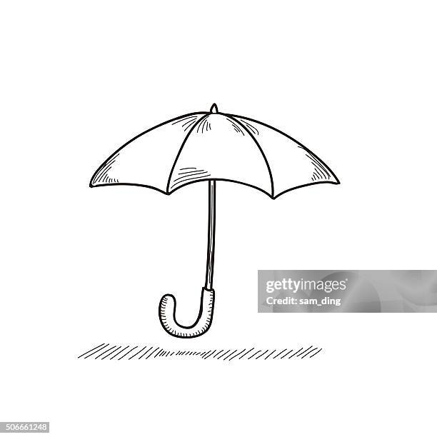 stockillustraties, clipart, cartoons en iconen met umbrella - umbrella