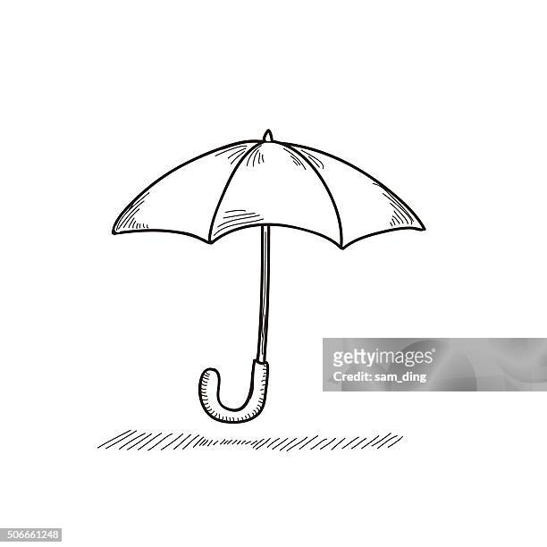umbrella - parasol stock illustrations