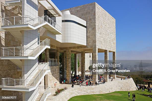 getty center-los ángeles - getty centre fotografías e imágenes de stock