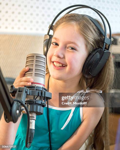 Child Recording Child Recording Studio Photos and Premium High Res Pictures - Getty Images