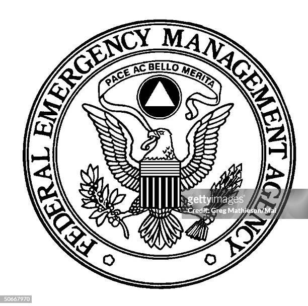 Seal of the Federal Emergency Management Agency. FEMA is responsible for the federal governments response and coordination of federal, state and...
