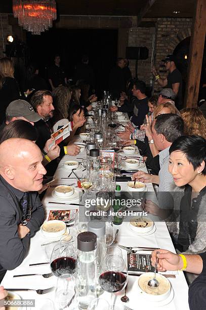 General view of the atmosphere at ChefDance Park City 2016 Presented By Velocity - Night 3 on January 24, 2016 in Park City, Utah.