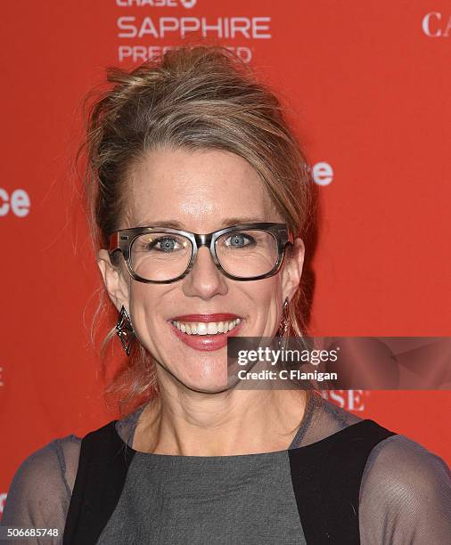 Actress Lauren Weedman attends the 'Joshy' Premiere during the 2016 Sundance Film Festival at Library Center Theater on January 24, 2016 in Park...