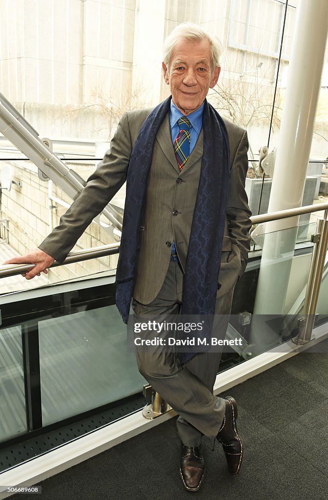 Sir Ian McKellen Launches 'BFI Presents Shakespeare On Film' - Drinks Reception