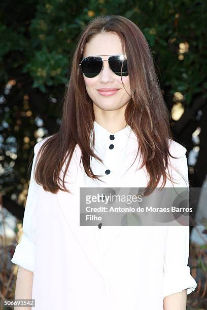 Olga Kurylenko attends the Christian Dior Haute Couture Spring Summer 2016 show as part of Paris Fashion Week on January 25, 2016 in Paris, France.