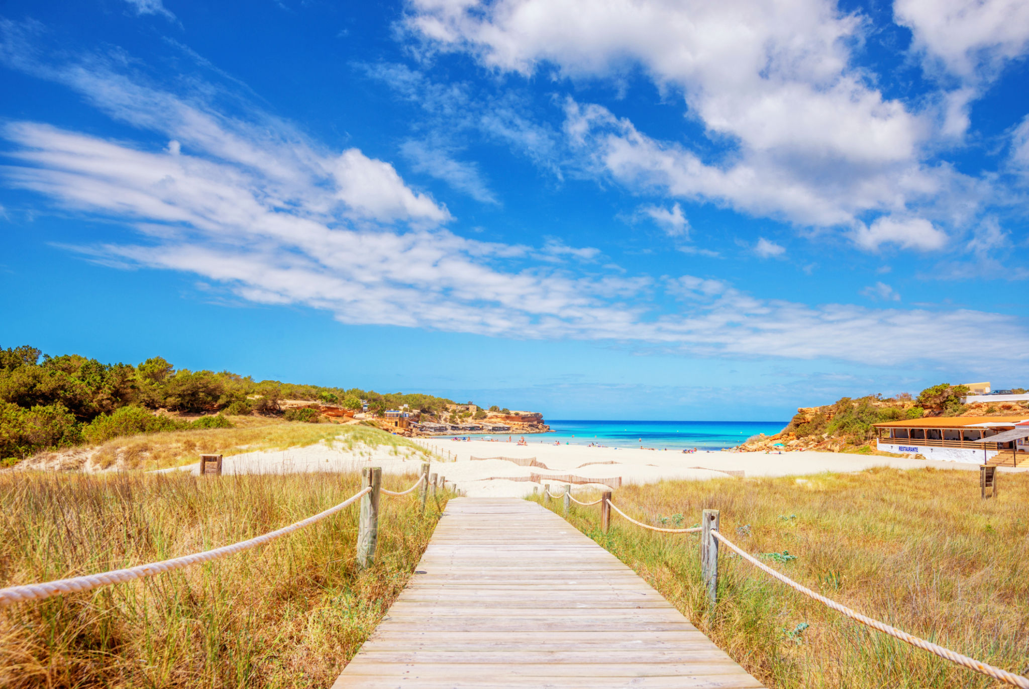 Beachfront villa in Formentera with stunning views of Ses Illetes beach, perfect for family holidays Beachfront villa in Formentera with stunning views of Ses Illetes beach, perfect for family holidays