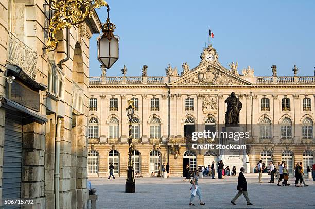 place stanislas, nancy, france - nancy stock pictures, royalty-free photos & images