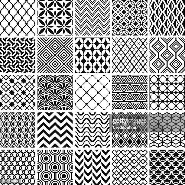 seamless pattern - diamond shapes stock illustrations