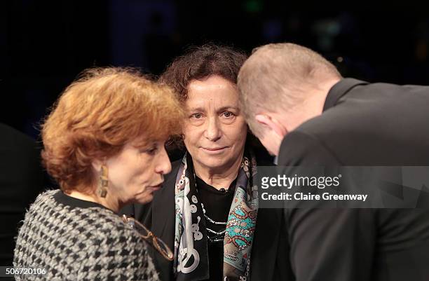 Former French Minister of European Affairs, Noelle Lenoir, Member of the Council of State of Spain, AnaÊPalacio, and formerÊMinister of Social...