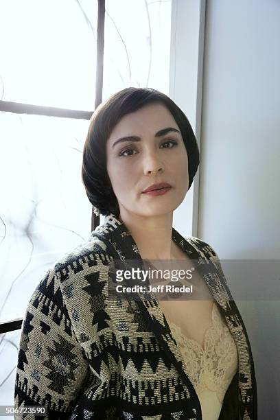 Actress Shannyn Sossamon is photographed for TV Guide Magazine on January 17, 2015 in Pasadena, California.