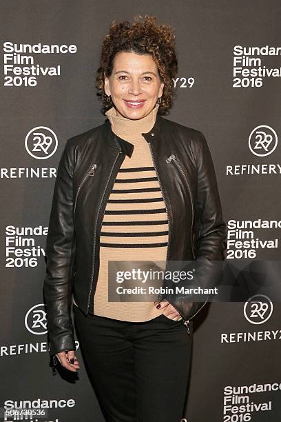 Producer Donna Langley attends the Women At Sundance Brunch during the 2016 Sundance Film Festival at The Shop on January 25, 2016 in Park City, Utah.