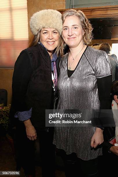 Marina Zenovich of National Geographic Channels attends the Women At Sundance Brunch during the 2016 Sundance Film Festival at The Shop on January...