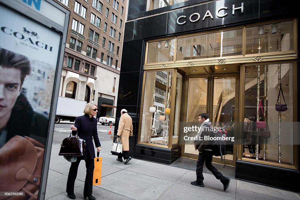 A Coach Inc. Store Ahead Of Earnings Figures