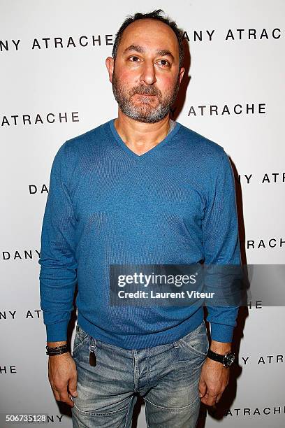 Designer Dany Atrache attends the Dany Atrache Spring Summer 2016 show as part of Paris Fashion Week on January 25, 2016 in Paris, France.