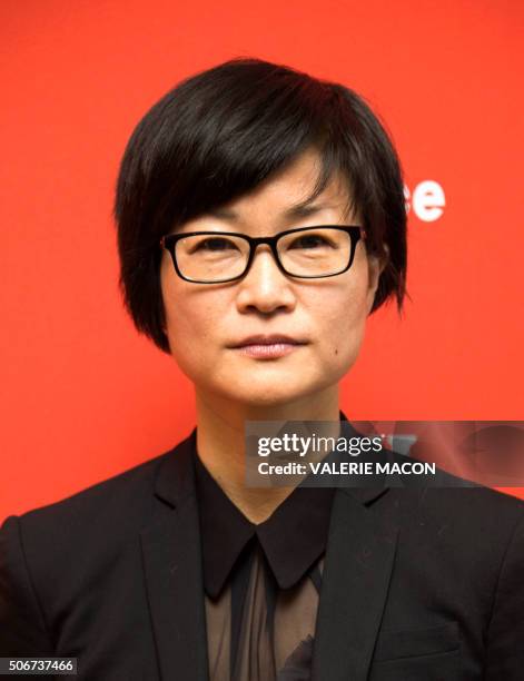 Director So Yong Kim attends Lovesong Premiere at Sundance Film Festival in Park City, Utah, January 25, 2016.