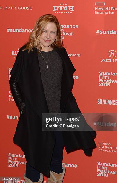 Actress Laura Rister attends 'Lovesong' Premiere during the 2016 Sundance Film Festival at Eccles Center Theatre on January 25, 2016 in Park City,...