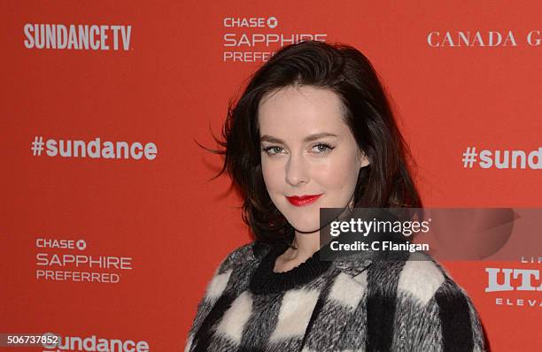 Actress Jena Malone attends 'Lovesong' Premiere during the 2016 Sundance Film Festival at Eccles Center Theatre on January 25, 2016 in Park City,...