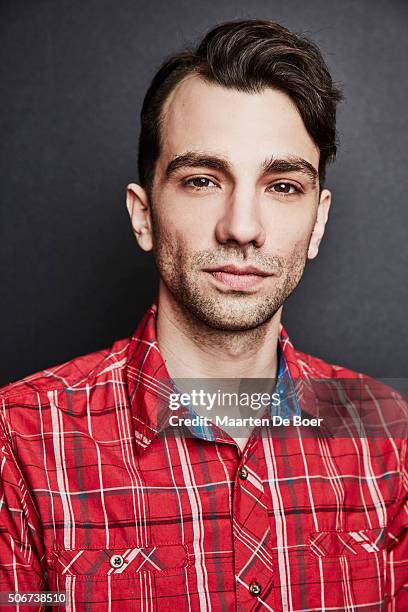 Jay Baruchel of FXX's 'Man Seeking Woman' poses in the Getty Images Portrait Studio at the 2016 Winter Television Critics Association press tour at...