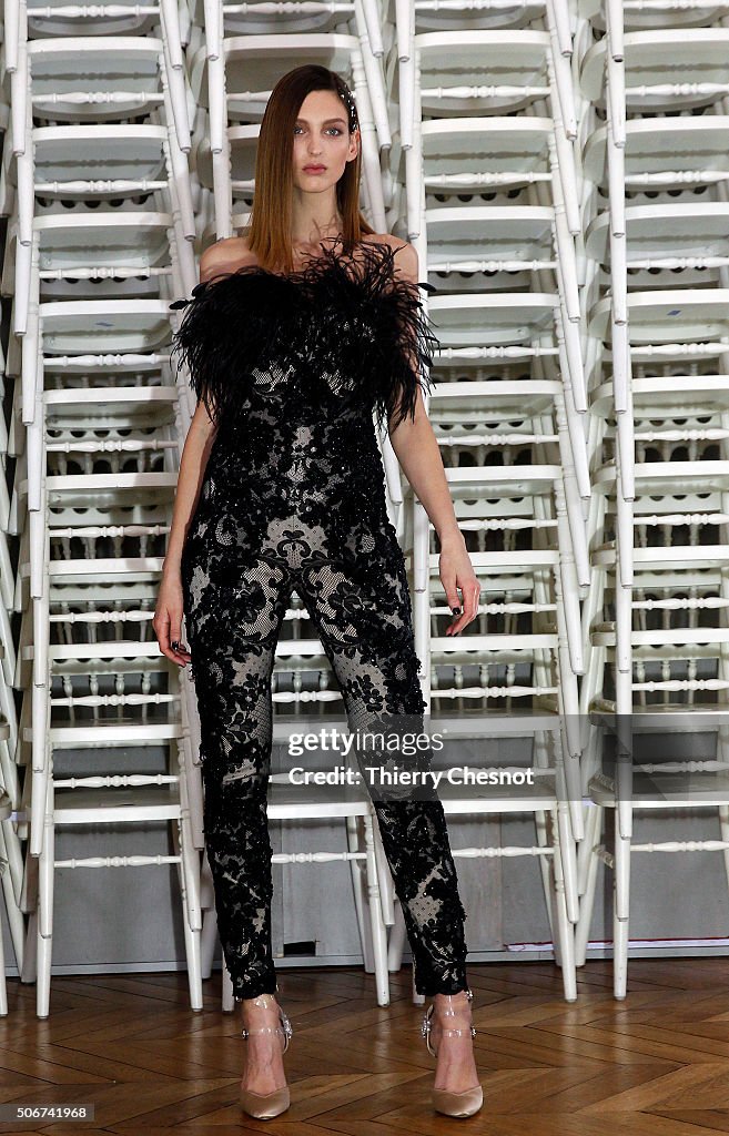Alexis Mabille : Runway - Paris Fashion Week - Haute Couture Spring Summer 2016