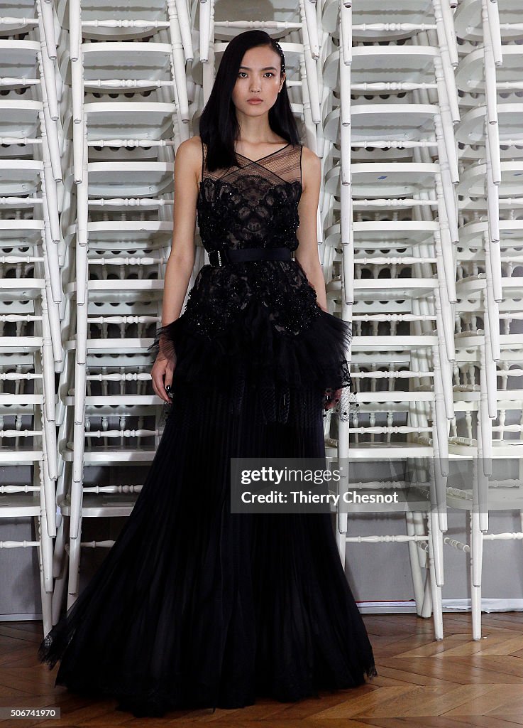Alexis Mabille : Runway - Paris Fashion Week - Haute Couture Spring Summer 2016