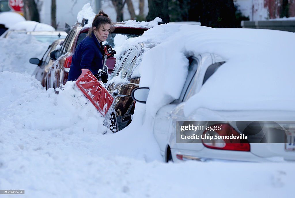U.S. East Coast Digs Out After Historic Snowstorm