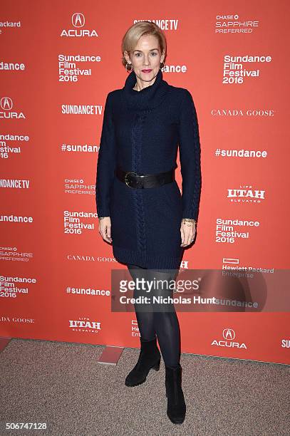 Actress Penelope Ann Miller attends "The Birth Of A Nation" premiere during the 2016 Sundance Film Festival at Eccles Center Theatre on January 25,...