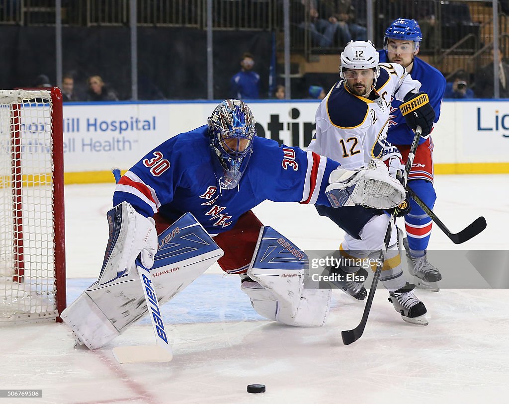 Buffalo Sabres v New York Rangers