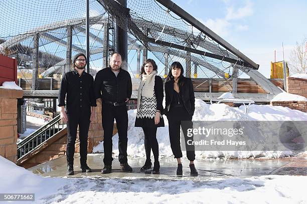 Thao & The Get Down Stay Down attend Sundance ASCAP Music Cafe during the 2016 Sundance Film Festival on January 25, 2016 in Park City, Utah.