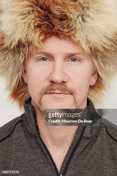 Morgan Spurlock of 'The Eagle Huntress' poses for a portrait at the 2016 Sundance Film Festival Getty Images Portrait Studio Hosted By Eddie Bauer At...