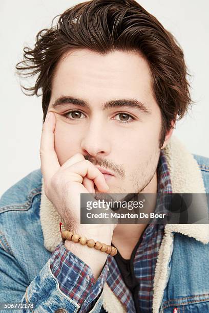 Ben Schnetzer of 'Goat' poses for a portrait at the 2016 Sundance Film Festival Getty Images Portrait Studio Hosted By Eddie Bauer At Village At The...