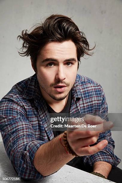 Ben Schnetzer of 'Goat' poses for a portrait at the 2016 Sundance Film Festival Getty Images Portrait Studio Hosted By Eddie Bauer At Village At The...