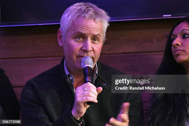 Blake Neely attends BMI's Roundtable "Music & Film: The Creative Process" at Samsung Innovation Studio on January 25, 2016 in Park City, Utah.