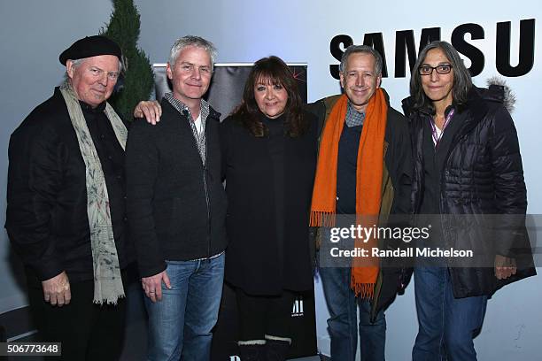George S. Clinton, Blake Neely, Doreen Ringer-Ross, Pete Golub and Miriam Cutler attend BMI's Roundtable "Music & Film: The Creative Process" at...