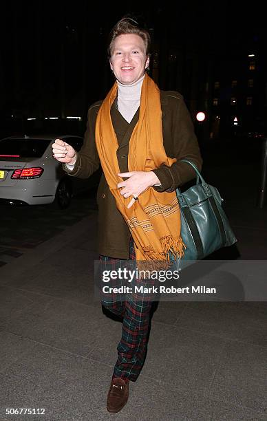 Henry Conway attending a VIP screening of 'Eating Happiness' in association with the World Dog Alliance at The Mondrian Hotel on January 25, 2016 in...