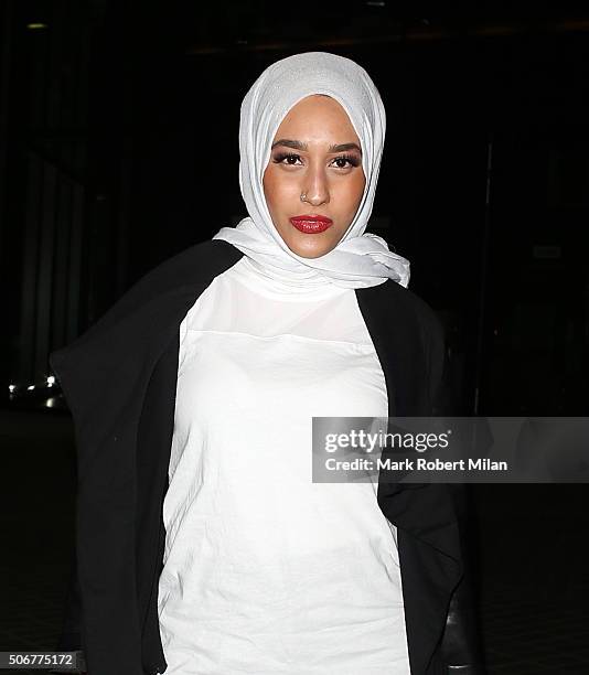 Mariah Idrissi attending a VIP screening of 'Eating Happiness' in association with the World Dog Alliance at The Mondrian Hotel on January 25, 2016...