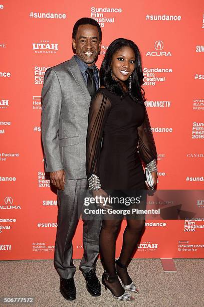 Dwight Henry attends the "The Birth Of A Nation" Premiere during the 2016 Sundance Film Festival at Eccles Center Theatre on January 25, 2016 in Park...