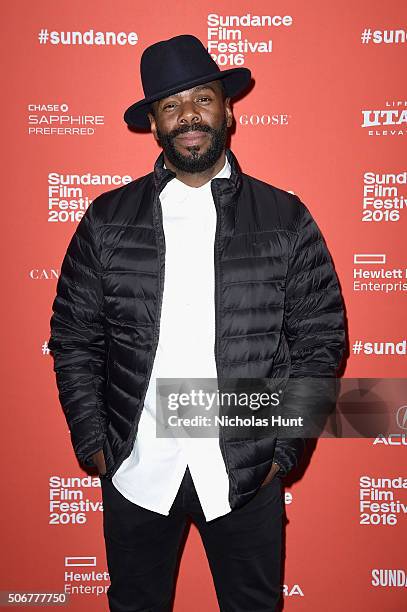 Colman Domingo attends "The Birth Of A Nation" premiere during the 2016 Sundance Film Festival at Eccles Center Theatre on January 25, 2016 in Park...