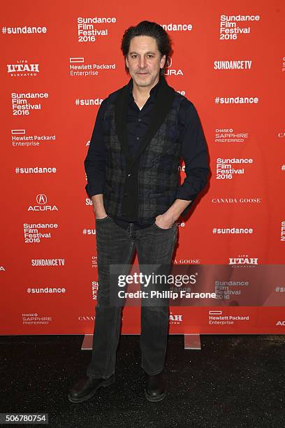Actor Scott Cohen attends the "As You Are" Premiere during the 2016 Sundance Film Festival at Library Center Theater on January 25, 2016 in Park...