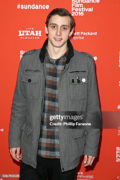 Writer Madison Harrison attends the "As You Are" Premiere during the 2016 Sundance Film Festival at Library Center Theater on January 25, 2016 in...