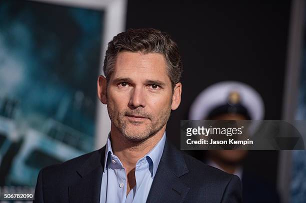 Actor Eric Bana attends the premiere of Disney's "The Finest Hours" at TCL Chinese Theatre on January 25, 2016 in Hollywood, California.