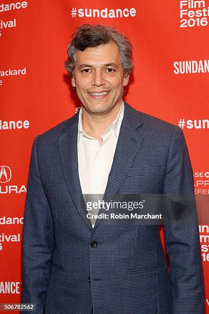 Jason Benjamin attends the "Suited" Premiere during the 2016 Sundance Film Festival at Temple Theater on January 25, 2016 in Park City, Utah.