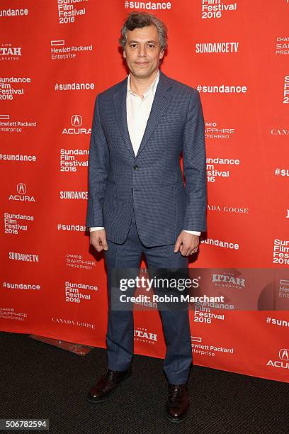 Jason Benjamin attends the "Suited" Premiere during the 2016 Sundance Film Festival at Temple Theater on January 25, 2016 in Park City, Utah.