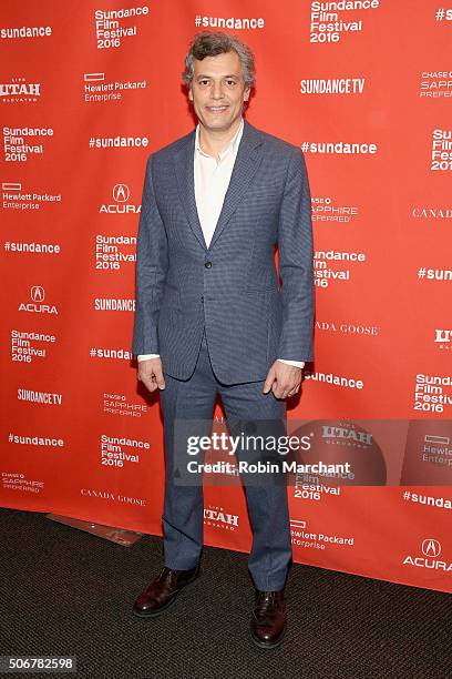 Director Jason Benjamin attends the "Suited" Premiere during the 2016 Sundance Film Festival at Temple Theater on January 25, 2016 in Park City, Utah.