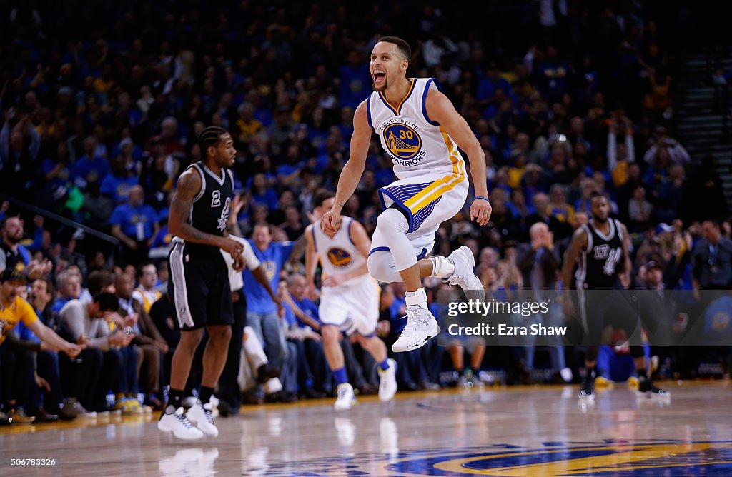 San Antonio Spurs v Golden State Warriors