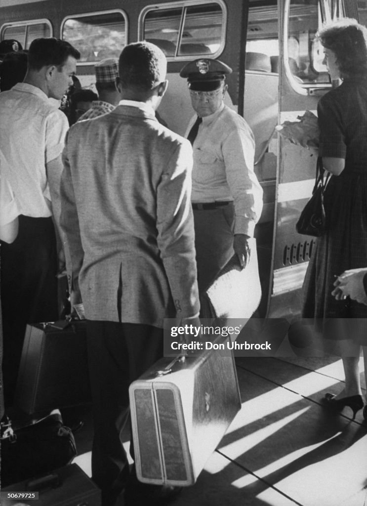 Freedom Rides Buses Freedom Riders attempting to board buses, May 1961. News Photo - Getty ...