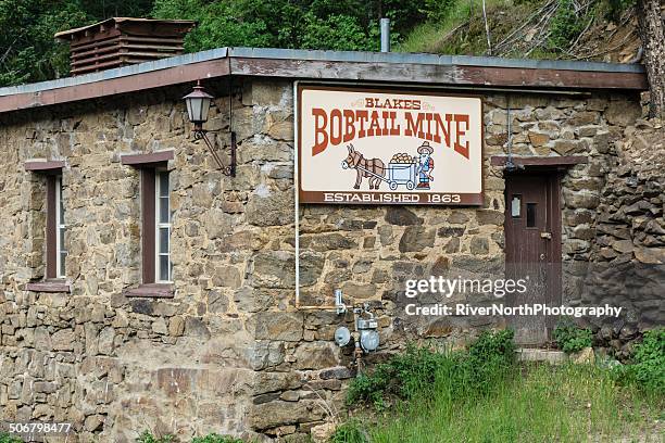 bobtail mine, central city - bobtail dog stock pictures, royalty-free photos & images