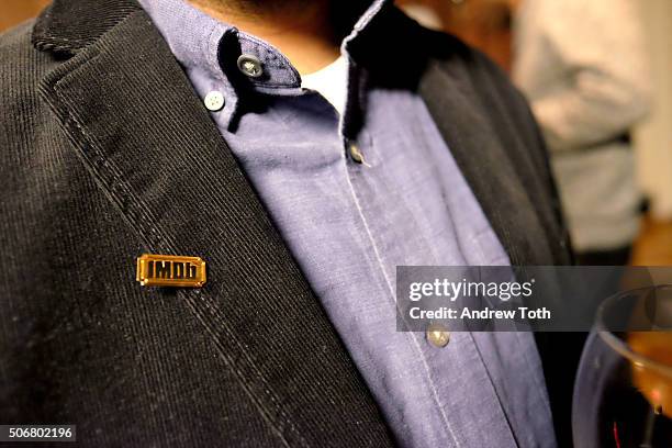 Guest of IMDb attends a party, hosted by IMDb, celebrating Bryce Dallas Howard receiving an IMDb STARmeter Award on January 25, 2016 in Park City,...