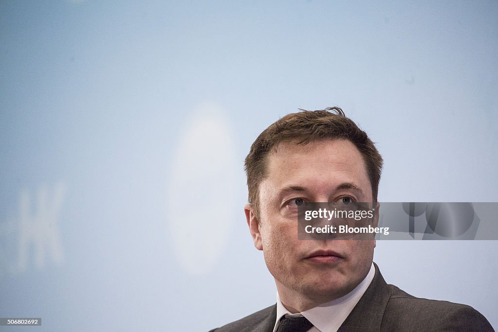 Tesla Motors Inc. Chief Executive Officer Elon Musk Speaks At StartmeupHK Venture Forum