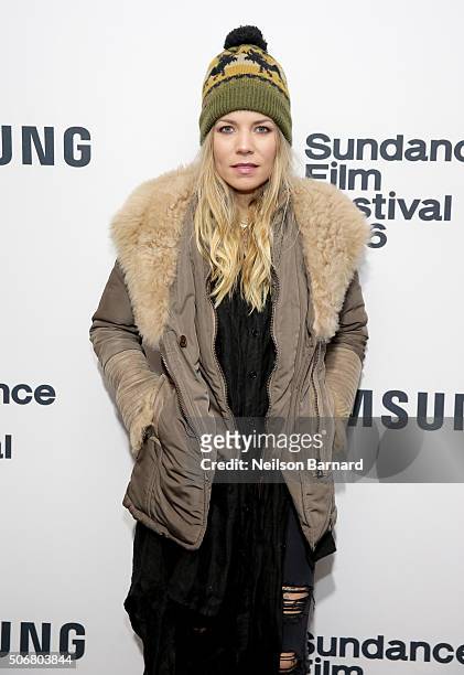 Singer/songwriter Skylar Grey attends Samsung Supper Club featuring AlunaGeorge during The Sundance Film Festival 2016 on January 25, 2016 in Park...